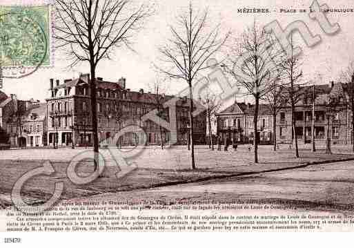 Ville de CHARLEVILLEMEZIERES, carte postale ancienne