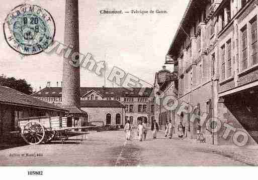 Ville de CHAUMONT, carte postale ancienne