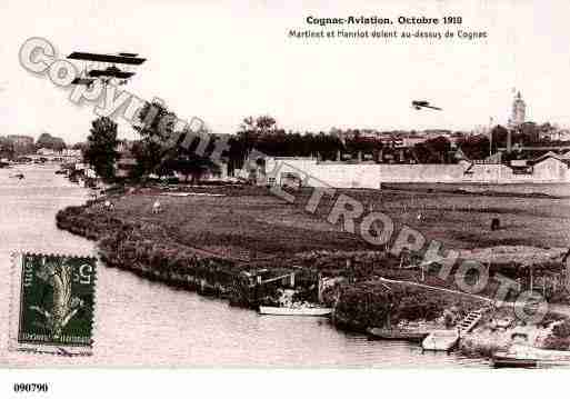 Ville de COGNAC, carte postale ancienne