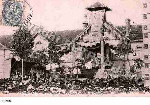 Ville de COMBREUX, carte postale ancienne