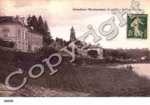 Ville de COUDRAYMONTCEAUX(LE), carte postale ancienne