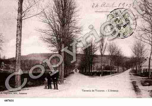 Ville de CUFFIES, carte postale ancienne