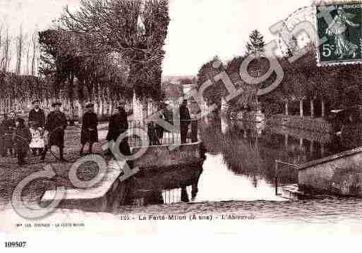 Ville de FERTEMILON(LA), carte postale ancienne