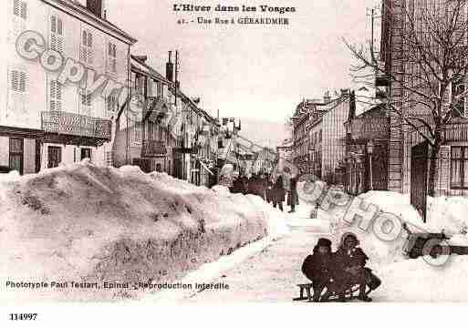 Ville de GERARDMER, carte postale ancienne