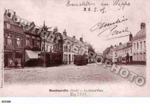 Ville de HAUBOURDIN, carte postale ancienne