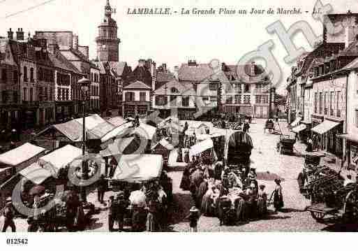 Ville de LAMBALLE, carte postale ancienne