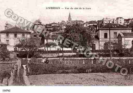 Ville de LIVERDUN, carte postale ancienne