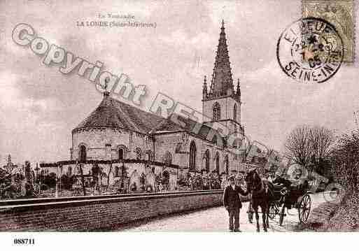 Ville de LONDE(LA), carte postale ancienne