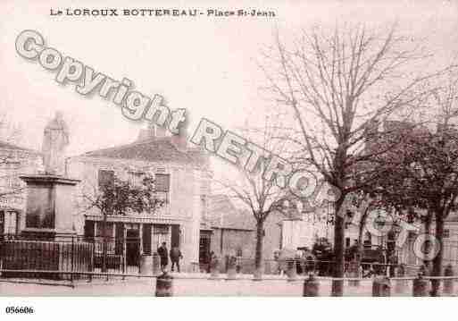 Ville de LOROUXBOTTEREAU(LE), carte postale ancienne