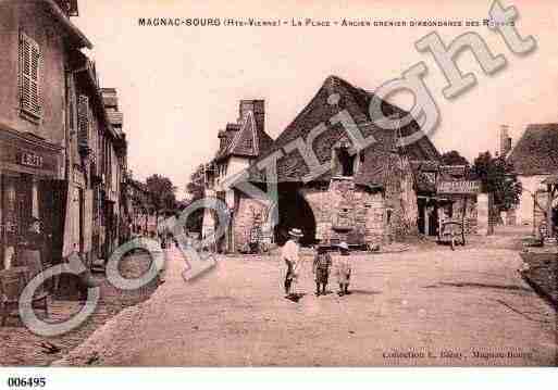 Ville de MAGNACBOURG, carte postale ancienne