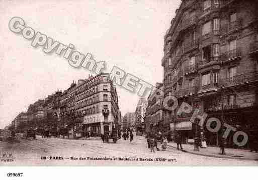 Ville de PARIS18, carte postale ancienne