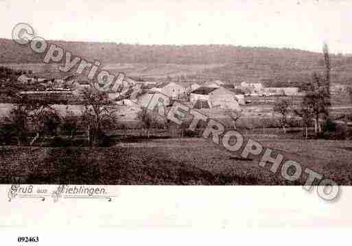 Ville de PIBLANGE, carte postale ancienne