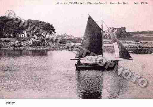 Ville de PORTBLANC, carte postale ancienne