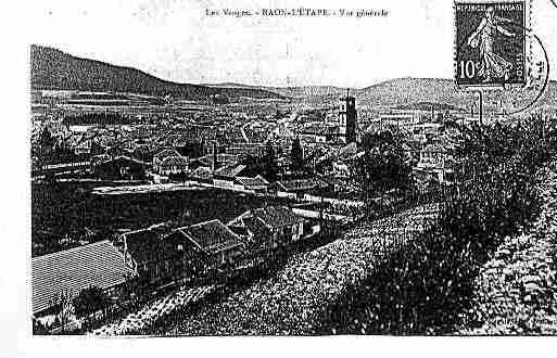 Ville de RAONL'ETAPE, carte postale ancienne