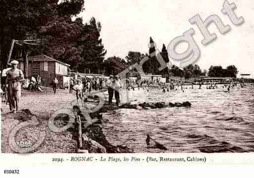 Ville de ROGNAC, carte postale ancienne