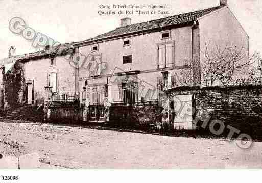 Ville de RONCOURT, carte postale ancienne