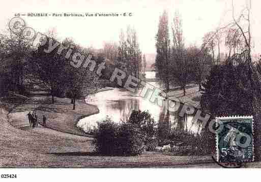 Ville de ROUBAIX, carte postale ancienne