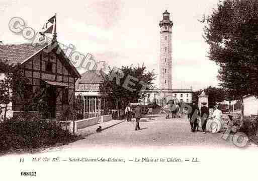 Ville de SAINTCLEMENTDESBALEINES, carte postale ancienne