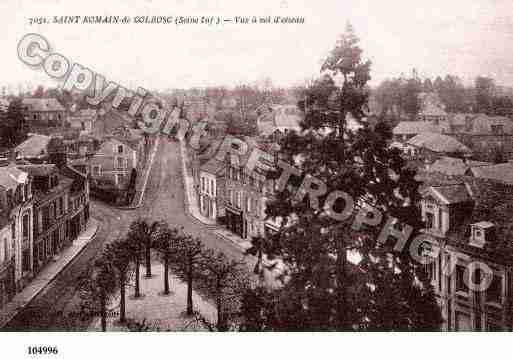 Ville de SAINTROMAINDECOLBOSC, carte postale ancienne