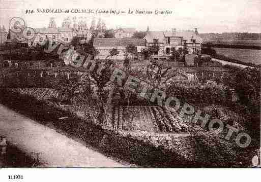 Ville de SAINTROMAINDECOLBOSC, carte postale ancienne