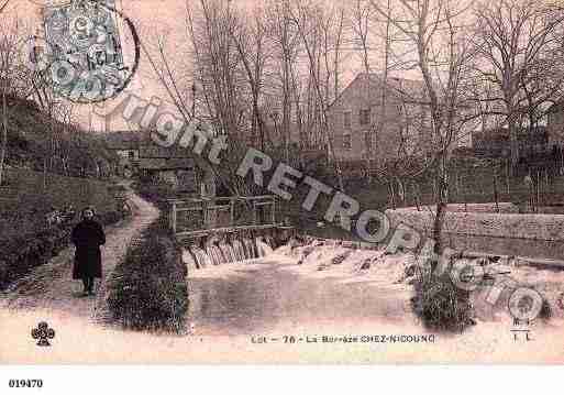 Ville de SOUILLAC, carte postale ancienne