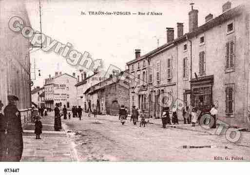 Ville de THAONLESVOSGES, carte postale ancienne