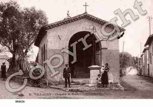 Ville de VALLAURIS, carte postale ancienne