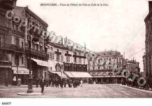 Ville de ANGOULEME, carte postale ancienne