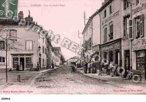 Ville de BAYON, carte postale ancienne