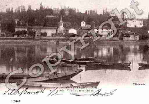 Ville de BEAUREGARD, carte postale ancienne