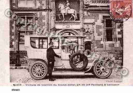 Ville de BLOIS, carte postale ancienne