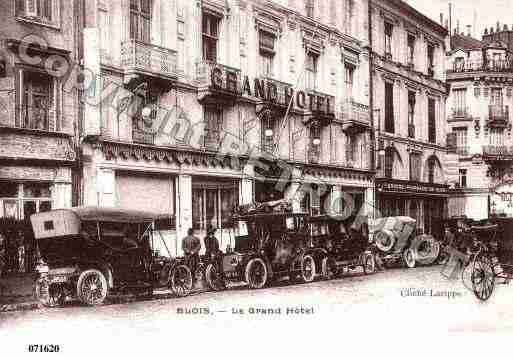 Ville de BLOIS, carte postale ancienne