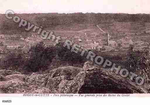 Ville de BOISSYLECUTTE, carte postale ancienne