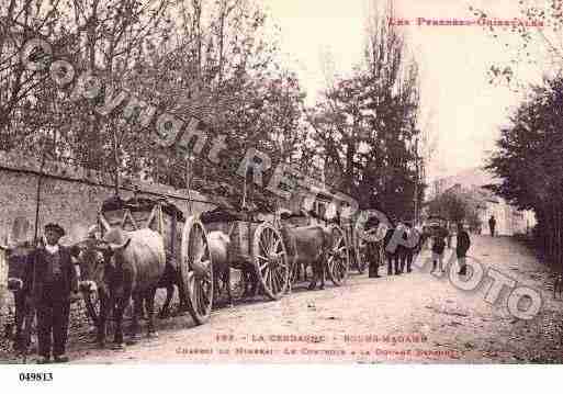 Ville de BOURGMADAME, carte postale ancienne