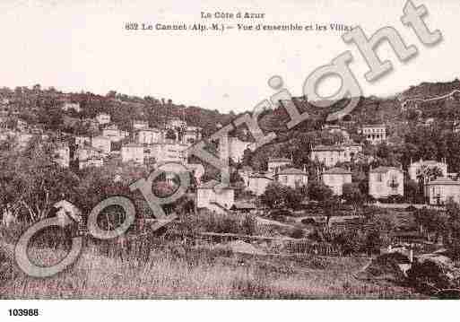 Ville de CANNET(LE), carte postale ancienne