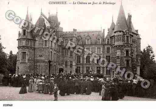 Ville de COMBREUX, carte postale ancienne