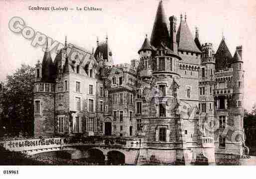 Ville de COMBREUX, carte postale ancienne