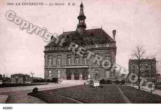 Ville de COURNEUVE(LA), carte postale ancienne