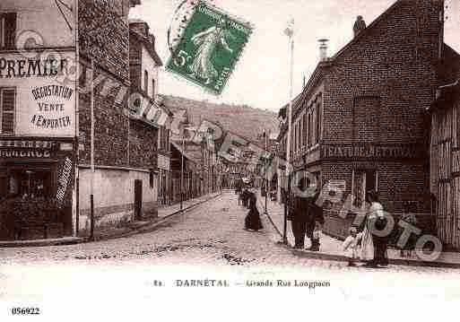 Ville de DARNETAL, carte postale ancienne