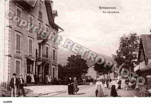 Ville de GERARDMER, carte postale ancienne