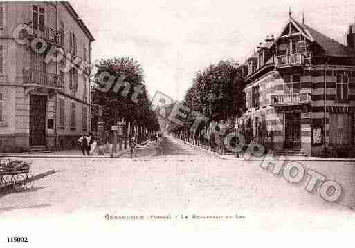 Ville de GERARDMER, carte postale ancienne