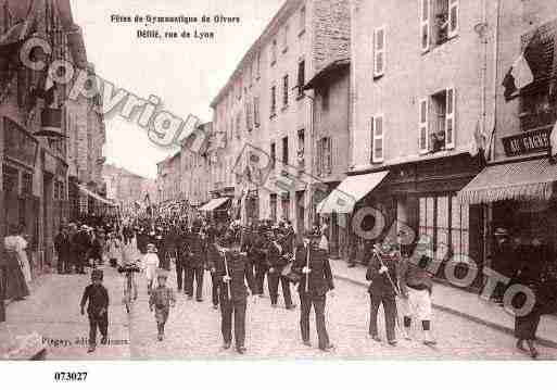 Ville de GIVORS, carte postale ancienne