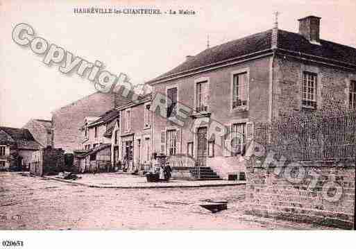 Ville de HARREVILLELESCHANTEURS, carte postale ancienne