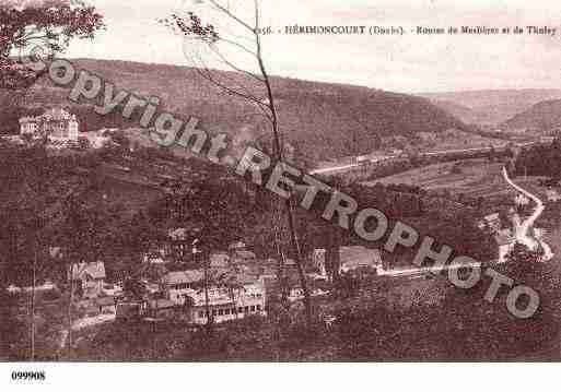 Ville de HERIMONCOURT, carte postale ancienne