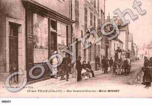 Ville de ISSURTILLE, carte postale ancienne