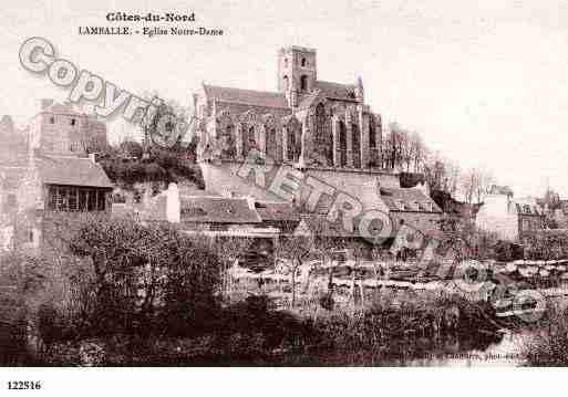 Ville de LAMBALLE, carte postale ancienne