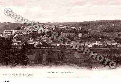 Ville de LIVERDUN, carte postale ancienne