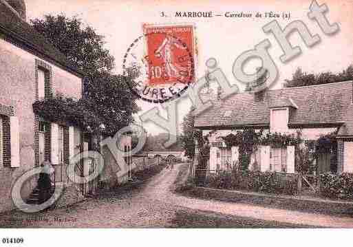 Ville de MARBOUE, carte postale ancienne