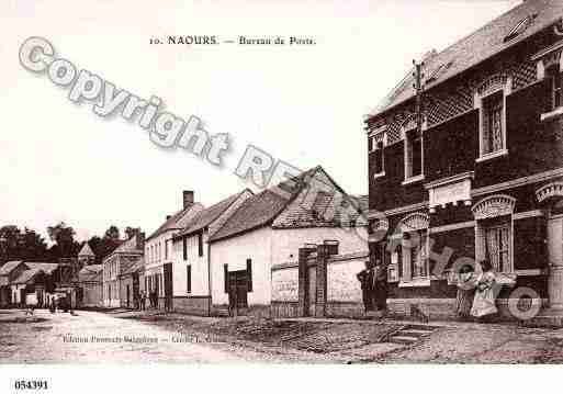 Ville de NAOURS, carte postale ancienne