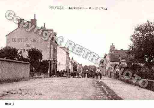 Ville de NEVERS, carte postale ancienne